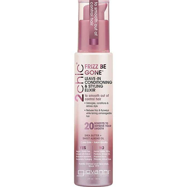 Giovanni Leave in Conditioner 2chic Frizz Be Gone Frizzy Hair 118ml