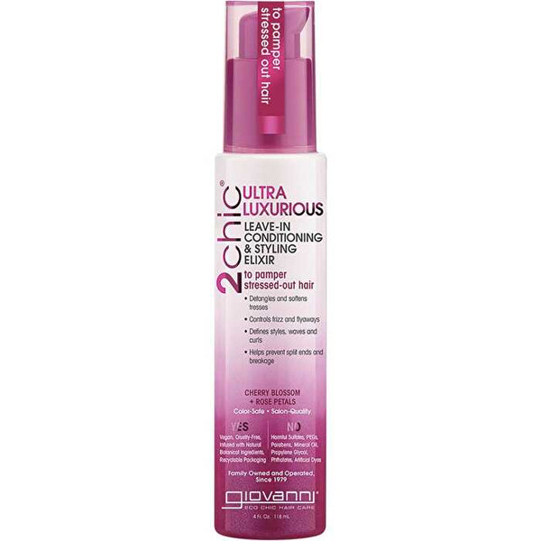 Giovanni Leave in Conditioner 2chic Ultra Luxurious Stress Hair 118ml