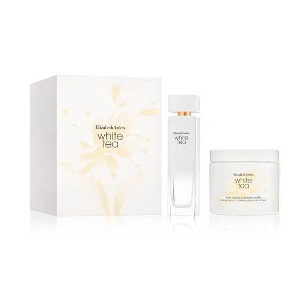 Elizabeth Arden White Tea 2pc Women Gift Set - Eau De Toilette & Pure Indulgence Body Lotion 100ml 400ml