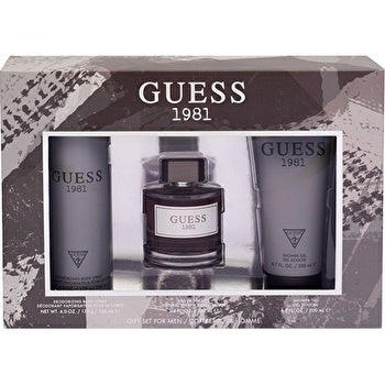 Guess 1981 Man Set Eau De Toilette & Sg 200ml & Body Spray 226ml 100ml