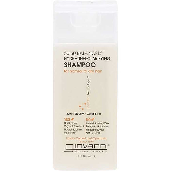 Giovanni Shampoo Mini 50/50 Balanced Normal/Dry Hair 60ml