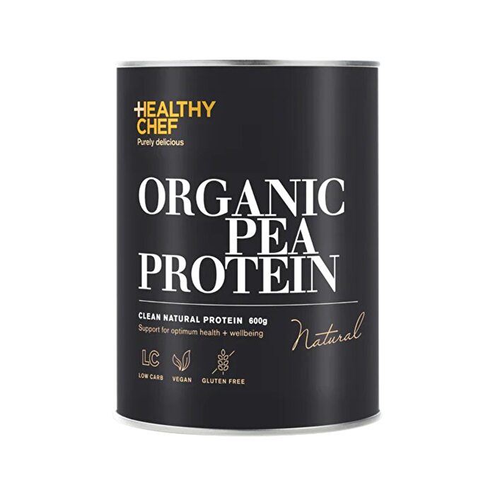 The Healthy Chef Organic Pea Protein Natural 600g