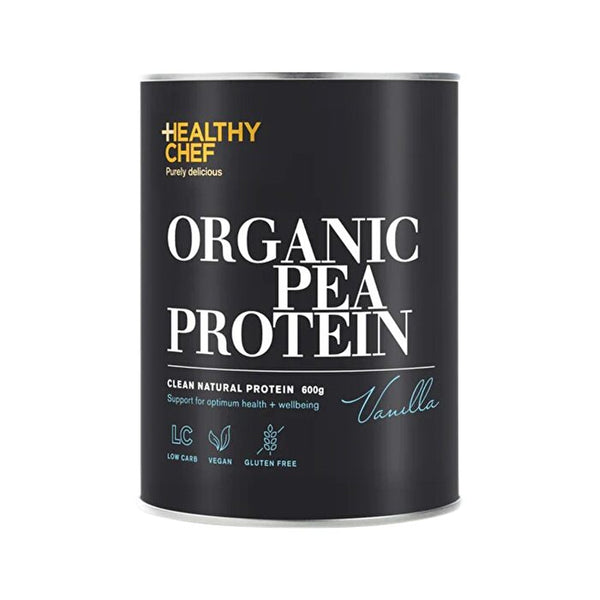 The Healthy Chef Organic Pea Protein Vanilla 600g