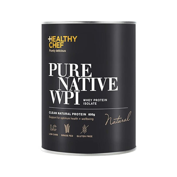 The Healthy Chef Pure Native WPI (Whey Protein Isolate) Natural 600g