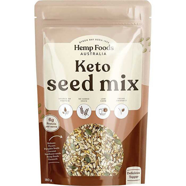 Hemp Foods Australia Keto Seed Mix 5x180g