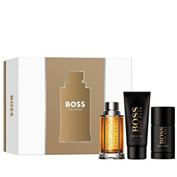 Hugo Boss Boss The Scent For Men - 3 Pc Gift Set Eau De Toilette Spray Shower Gel 75ml/2.4oz Deodorant Stick 100ml/3.3oz