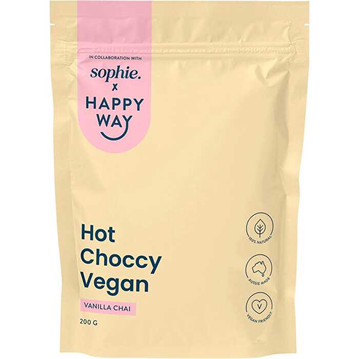 Happy Way Sophie's Hot Choccy Vegan Vanilla Chai 200g