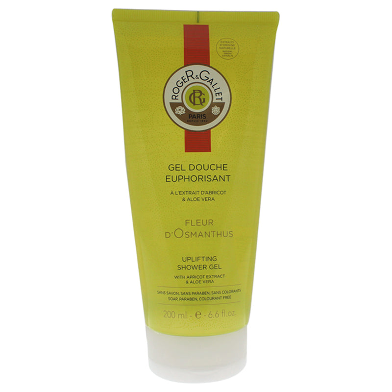 Roger & Gallet Fleur DOsmanthus by Roger & Gallet for Unisex - 6.6 oz Shower Gel