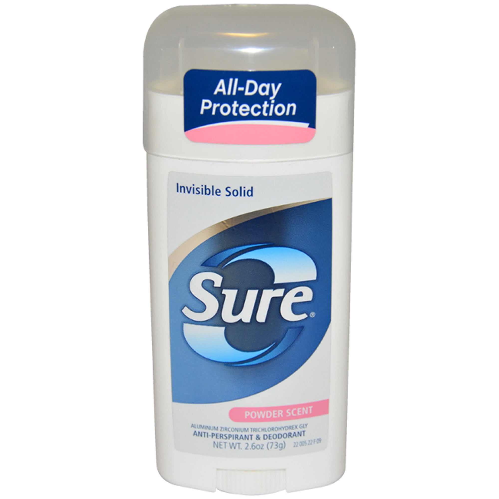 Sure Invisible Solid Anti-Perspirant Deodorant - Fresh Scent by Sure ...