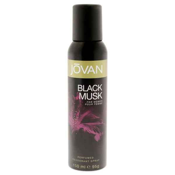 Jovan Black Musk by Jovan for Women - 5 oz Deodorant Spray