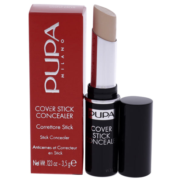 Pupa Milano Cover Stick Concealer - 001 Light Beige by Pupa Milano for Women - 0.123 oz Concealer