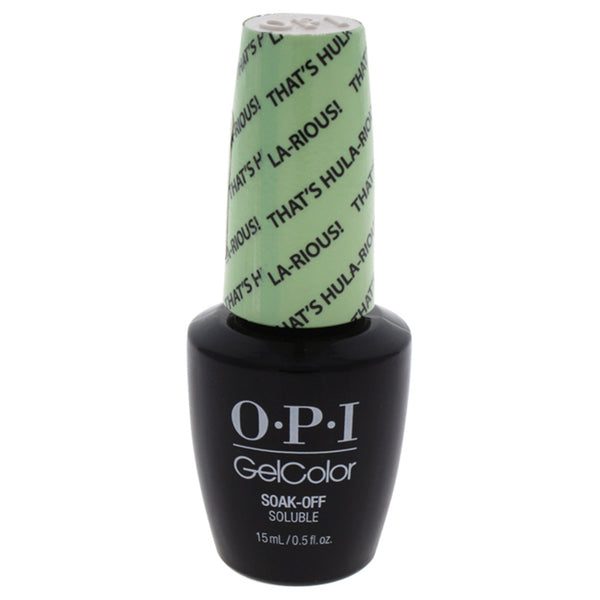 OPI GelColor Soak-Off Gel Lacquer - H65 Thats Hula-Rious! by OPI for Women - 0.5 oz Nail Polish