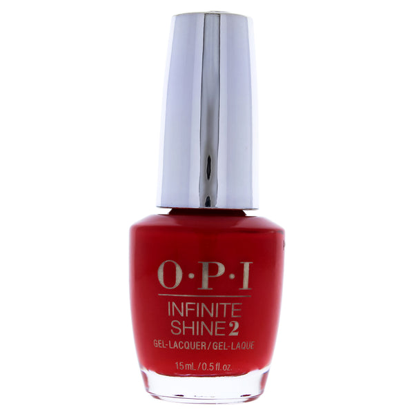 OPI Infinite Shine 2 Lacquer - IS L09 - Unequivocally Crimson by OPI for Women - 0.5 oz Nail Polish