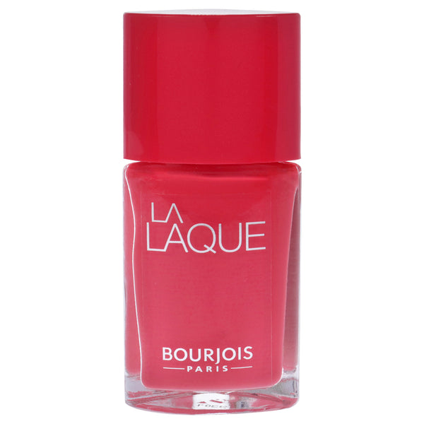 Bourjois La Laque - 04 Flambant Rose by Bourjois for Women - 0.3 oz Nail Polish