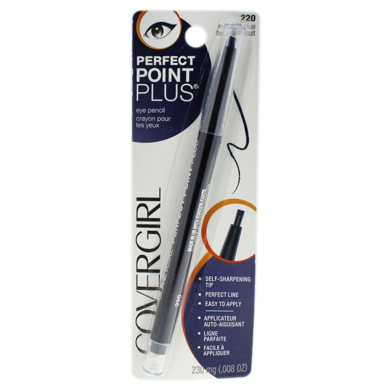 Covergirl Perfect Point Plus Eyeliner - # 220 Midnight Blue by CoverGirl for Women - 0.008 oz Eyeliner