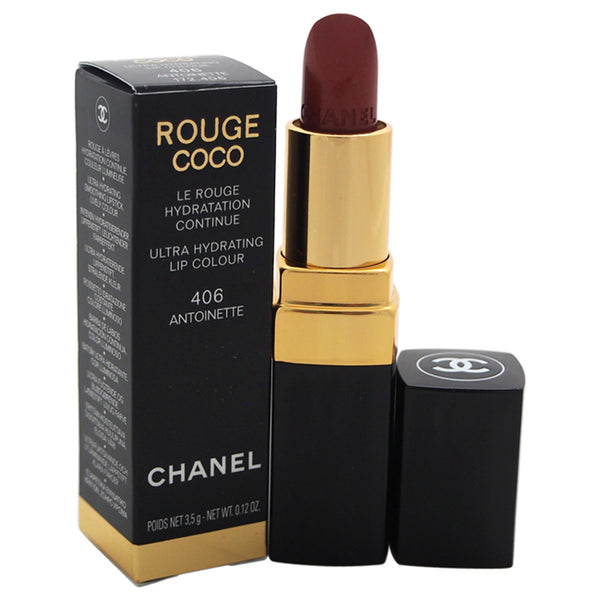 Chanel Rouge Coco Shine Hydrating Sheer Lipshine - 406 Antoinette by Chanel for Women - 0.11 oz Lipstick