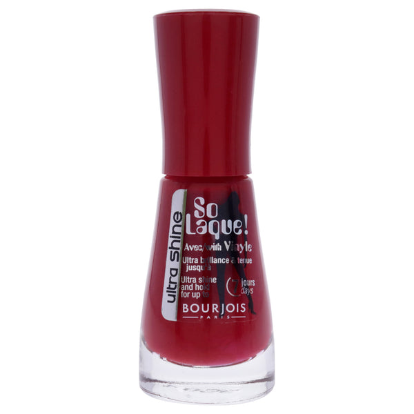 Bourjois So Laque Ultra Shine - 24 Rouge Escarpin by Bourjois for Women - 0.3 oz Nail Polish