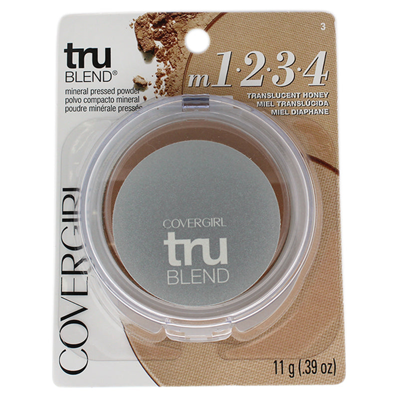 Covergirl TruBlend Pressed Powder - M1.2.3.4 Translucent Honey by CoverGirl for Women - 0.39 oz Powder