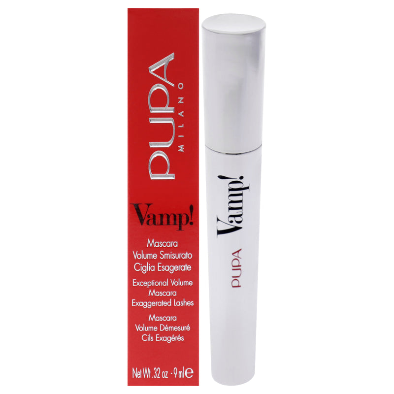 Pupa Milano Vamp! Mascara - 100 Extra Black by Pupa Milano for Women - 0.32 oz Mascara