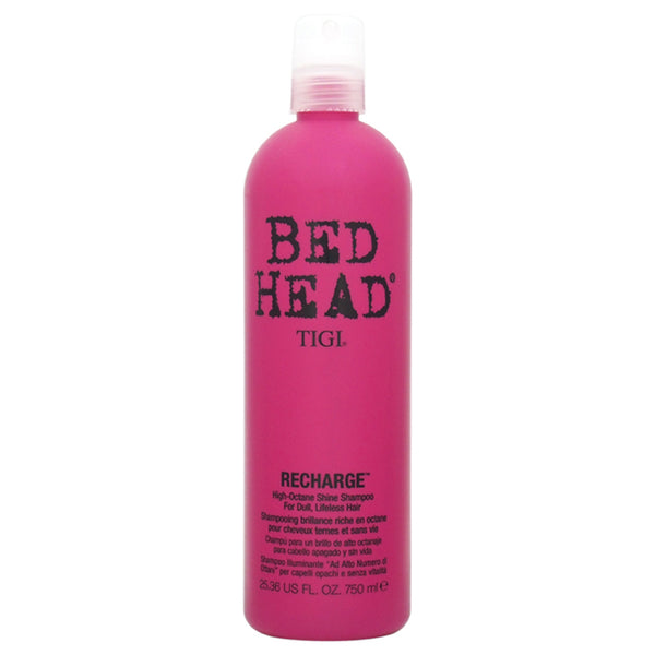 Tigi Bed Head Recharge High-Octane Shine Shampoo by TIGI for Unisex - 25.36 oz Shampoo