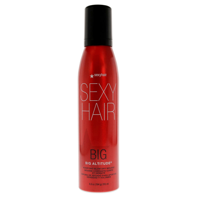 Sexy Hair Big Sexy Hair Big Altitude Bodifying Blow Dry Mousse by Sexy Hair for Unisex - 6.8 oz Mousse