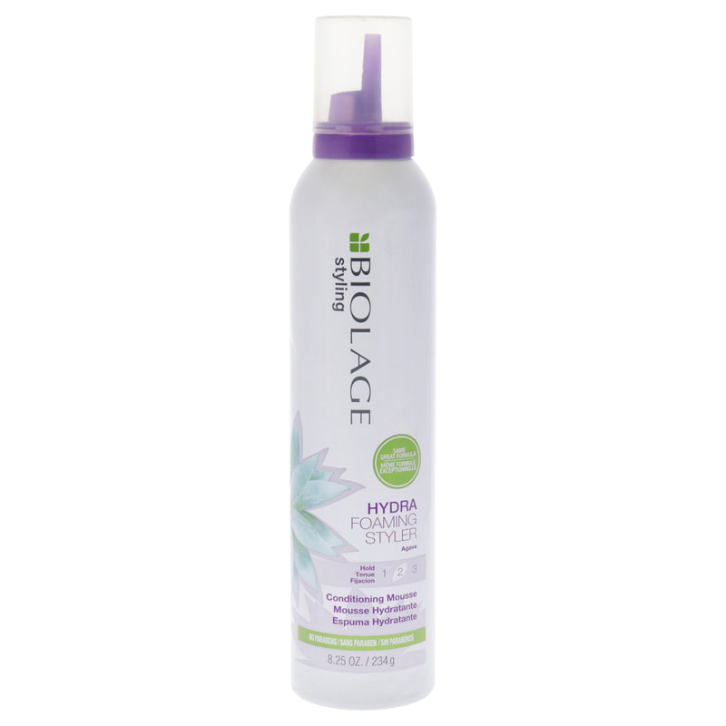 Matrix Biolage Hydra Foaming Conditioning Mousse Medium Hold by Matrix for Unisex - 8.25 oz Mousse