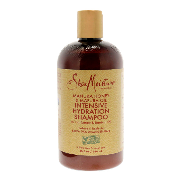 Shea Moisture Manuka Honey & Mafura Oil Intensive Hydration Shampoo For Unisex 400ml/13oz