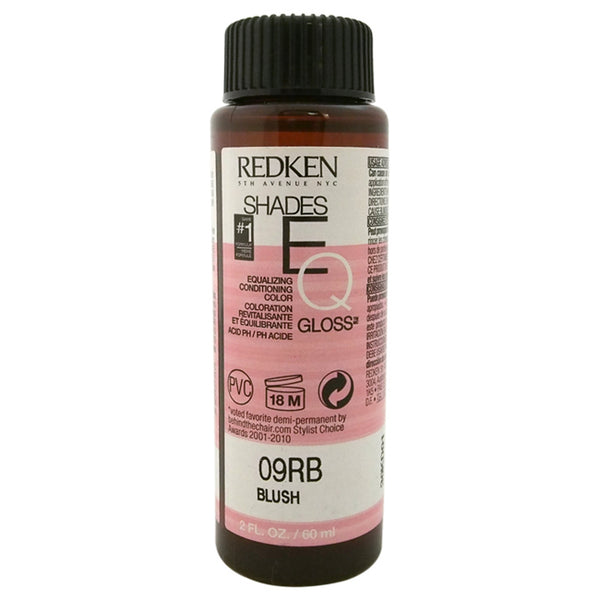 Redken Shades EQ Color Gloss 09RB - Blush by Redken for Women - 2 oz Hair Color