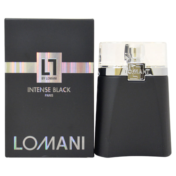 Lomani Intense Black by Lomani for Men - 3.3 oz EDT Spray
