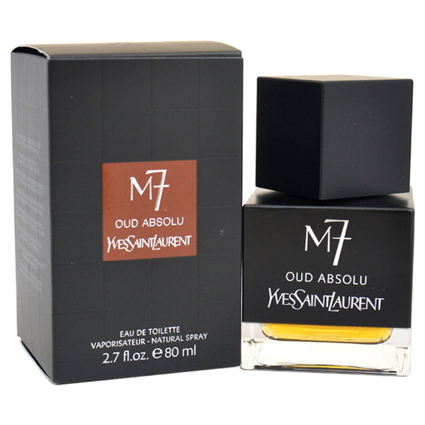 Yves Saint Laurent M7 Oud Absolu by Yves Saint Laurent for Men - 2.7 oz EDT Spray