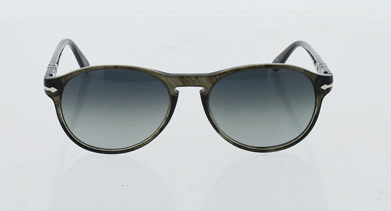 Persol PO2931S 1020-71 - Striped Grey-Dark Grey Faded by Persol for Men - 53-17-140 mm Sunglasses