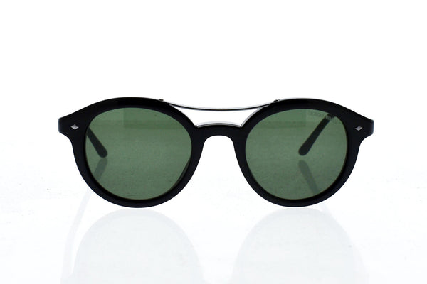 Giorgio Armani AR 8007 5017-31 Frames of Life - Black-Green by Giorgio Armani for Unisex - 46-21-140 mm Sunglasses