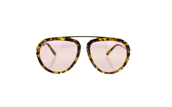 Tom Ford TF452 53Z Stacy - Blonde Havana-Light Brown by Tom Ford for Women - 57-16-140 mm Sunglasses