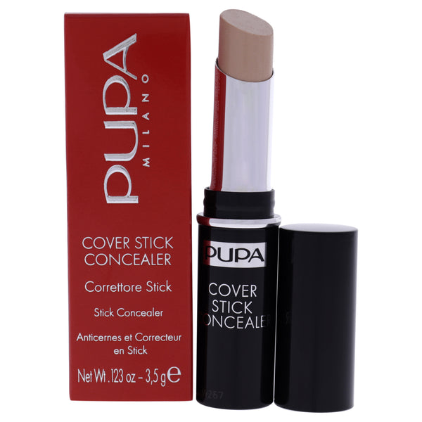 Pupa Milano Cover Stick Concealer - 002 Beige by Pupa Milano for Women - 0.123 oz Concealer