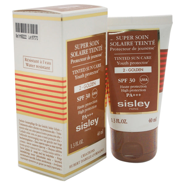 Sisley Super Soin Solaire Tinted Sun Care SPF 30 - 2 Golden by Sisley for Women - 1.3 oz Sun Care