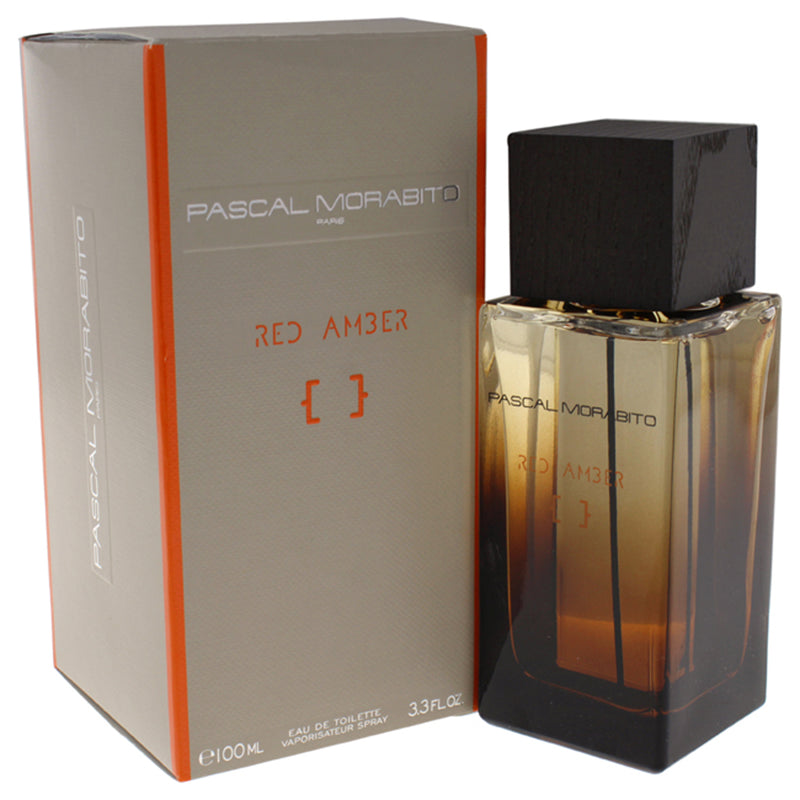 Pascal Morabito Red Amber by Pascal Morabito for Men - 3.3 oz EDT Spray