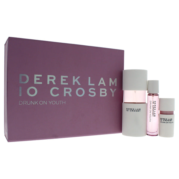 Derek Lam Drunk On Youth by Derek Lam for Women - 3 Pc Gift Set 1.7oz EDP Spray, 0.33oz EDP Spray, 0.12oz Parfume Stick