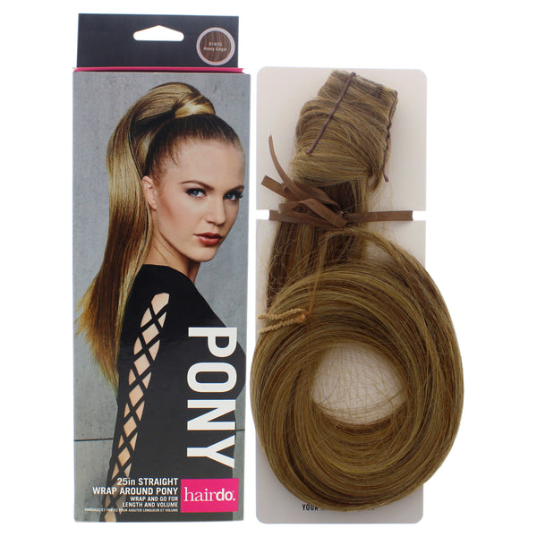 Hairdo Straight Wrap Around Pony - R14 25 Honey Ginger by Hairdo for Women - 25 Inch Hair Extension