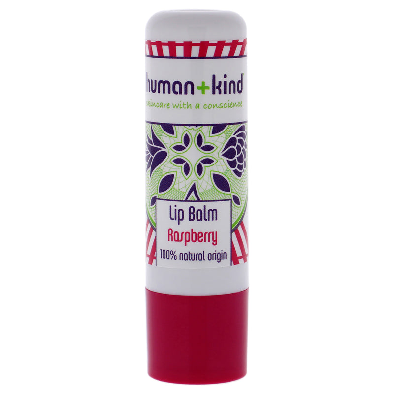 Human+Kind Lip Balm - Raspberry by Human+Kind for Women - 0.17 oz Lip Balm