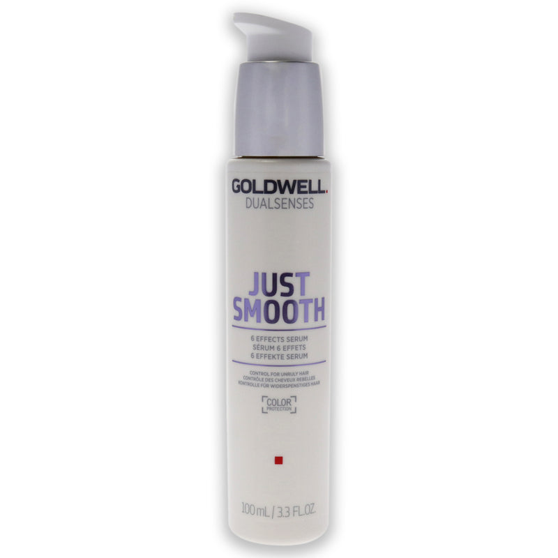 Goldwell Dualsenses Just Smooth 6 Effects Serum by Goldwell for Unisex - 3.3 oz Serum