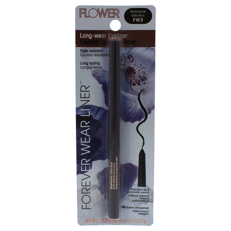 Flower Beauty Forever Wear Liner Long-Wear Eyeliner - FW3 Brownstone by Flower Beauty for Women - 0.01 oz Eyeliner