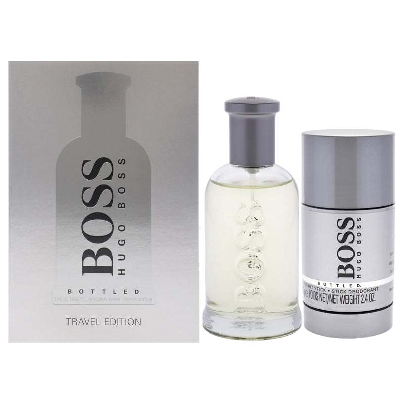 Boss No. 6 by Hugo Boss for Men - 2 Pc Gift Set 3.3oz EDT Spray, 2.4oz Deodorant Stick