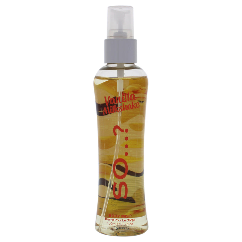 So…? Vanilla Milkshake Body Mist by So…? for Women - 3.5 oz Body Mist