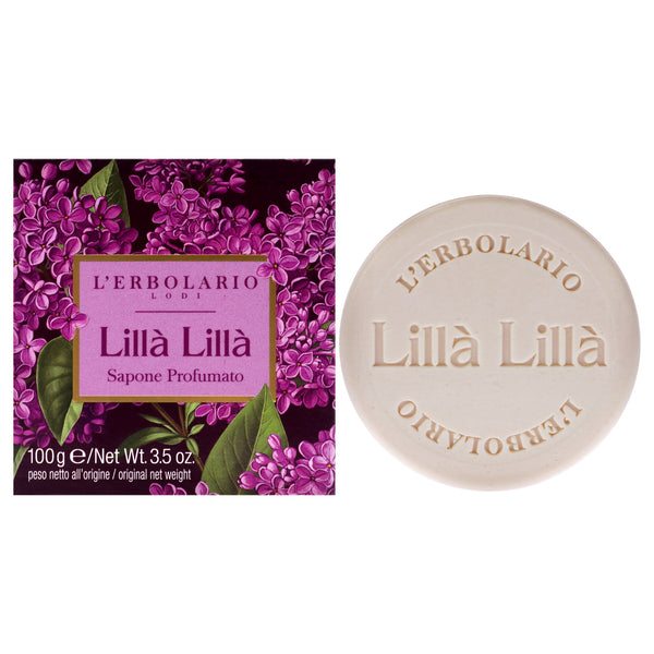 LErbolario Lilac Lila Perfumed Soap by LErbolario for Unisex - 3.5 oz Soap