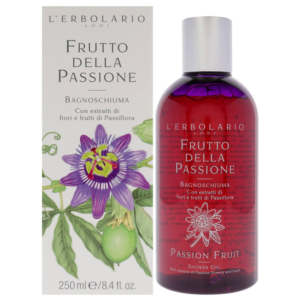 LErbolario Shower Gel - Passion Fruit by LErbolario for Unisex - 8.4 oz Shower Gel