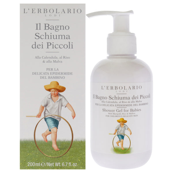 LErbolario Shower Gel for Babies by LErbolario for Kids - 6.7 oz Shower Gel