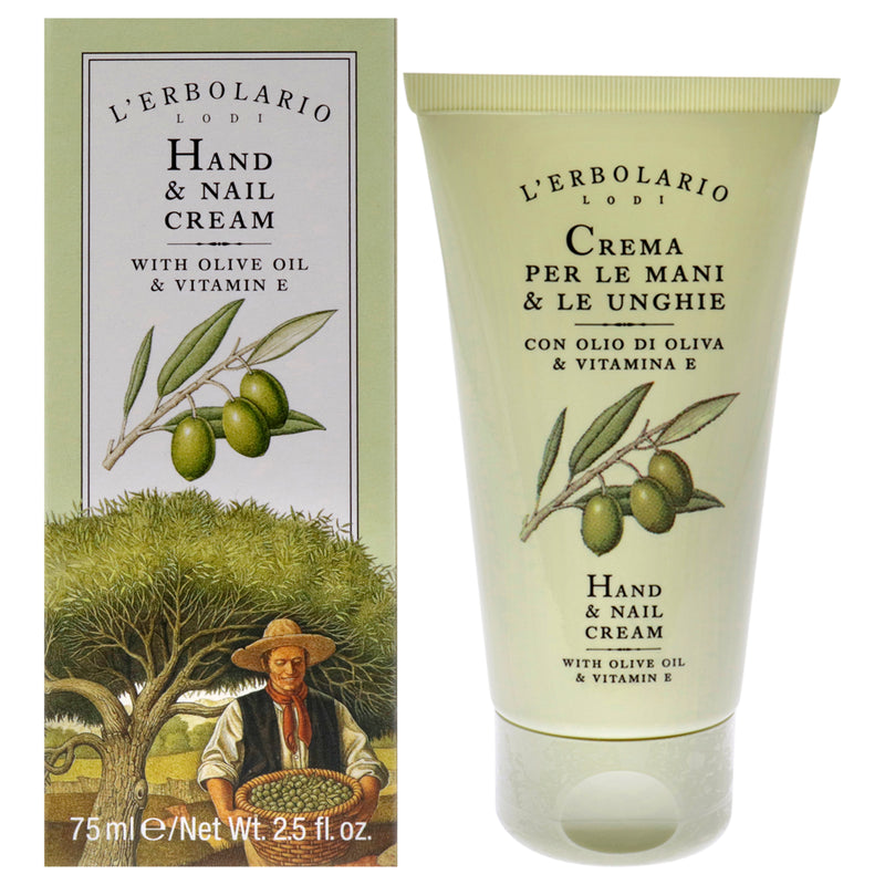 LErbolario Hand and Nail Cream by LErbolario for Unisex - 2.5 oz Cream