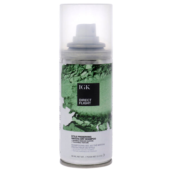 Direct Flight MultiTasking Dry Shampoo by IGK for Unisex - 2 oz Dry Shampo