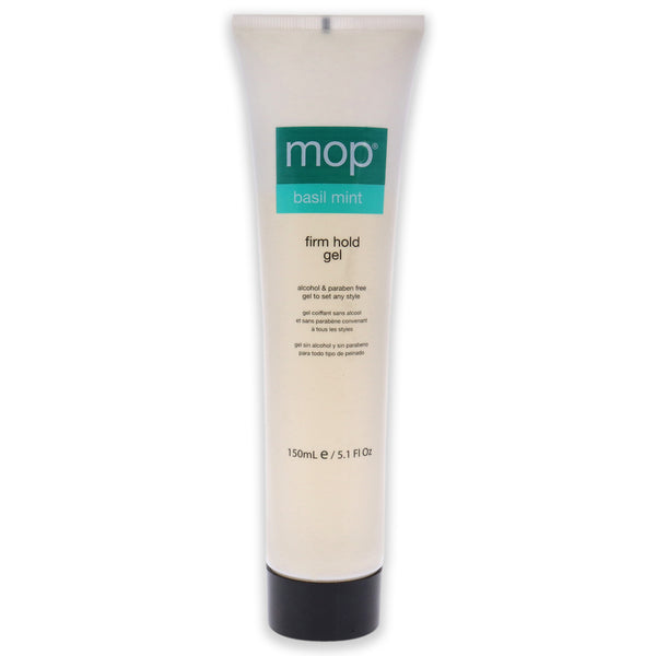 MOP Basil Mint Firm Hold Gel by MOP for Unisex - 5.1 oz Gel