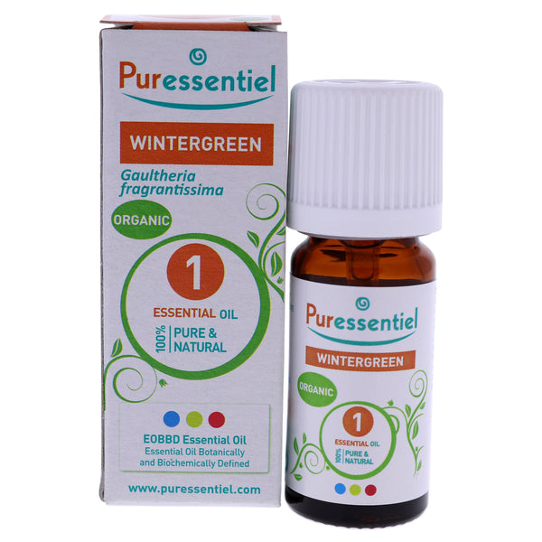 Puressentiel Organic Essential Oil - Wintergreen by Puressentiel for Unisex - 0.3 oz Oil